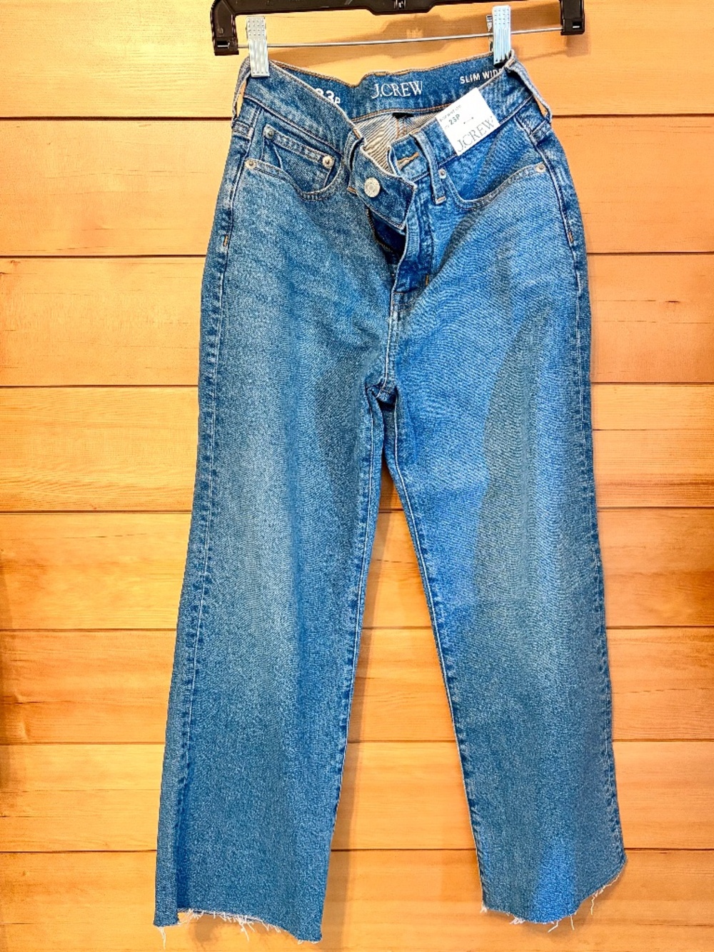 J.Crew Slim Wide-Leg Jeans — Size 23P — New With Tags